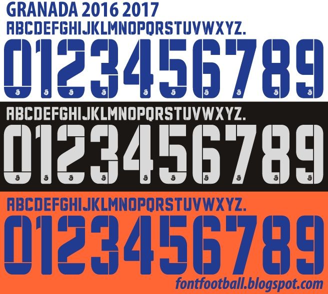 Font Vector Granada 2016 2017 kit_0