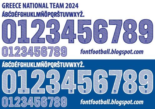 Font Vector Greece National Team 2024 kit_0