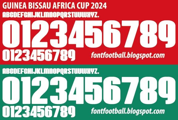 Font Vector Guinea Bissau Africa Cup 2024 kit_0