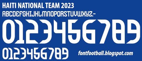 Font Vector Haiti National Team 2023 kit_0