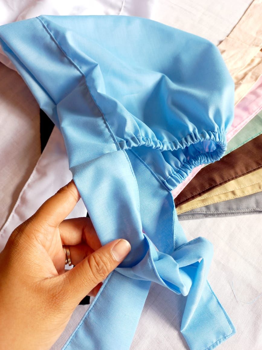 ✨ Cotton Underscarf Bonnet – Comfort Meets Elegance_1