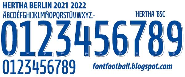 Font Vector Hertha Berlin 2021 2022 kit_0