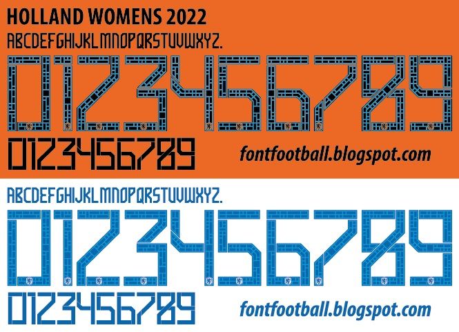Font Vector Holland Womens 2022 kit_0