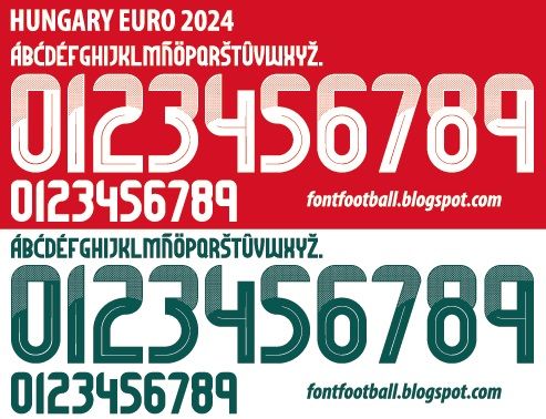 Font Vector Hungary Euro 2024 kit_0
