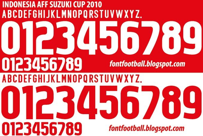 Font Vector Indonesia AFF Suzuki Cup 2010 kit_0