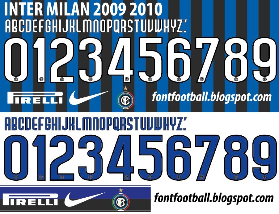 Font Vector Inter Milan 2009 2010 kit_0