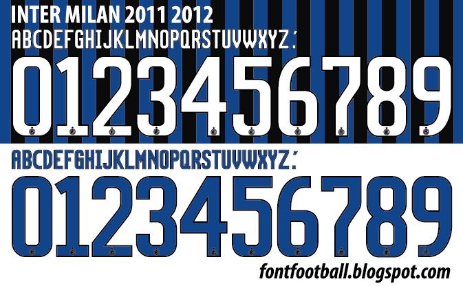 Font Vector Inter Milan 2011 2012 kit_0