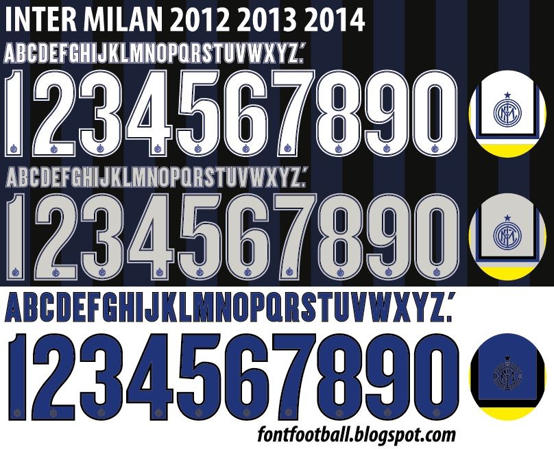 Font Vector Inter Milan 2012 2013 2014 kit_0