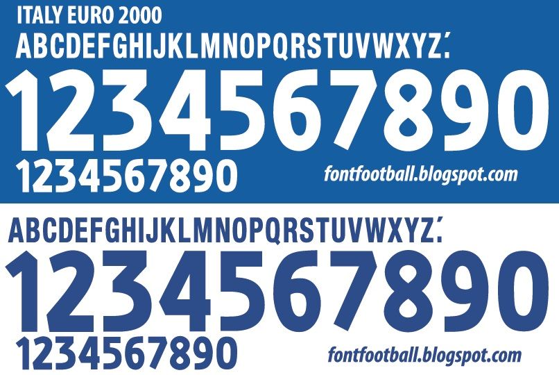 Font Vector Italy Italia Euro 2000 kit_0