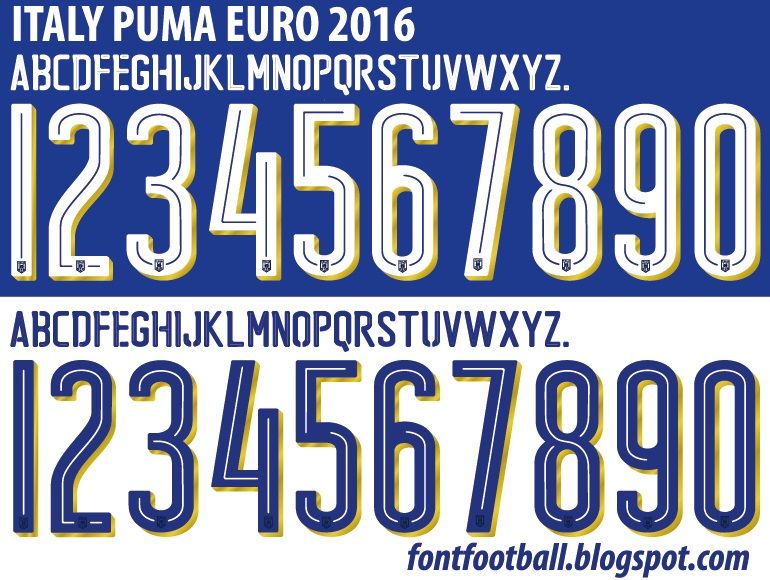 Font Vector Italy Italia Euro 2016 kit_0