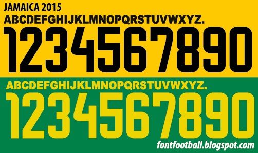 Font Vector Jamaica 2015 kit_0