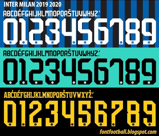 Font Vector Inter Milan 2019 2020 kit_0