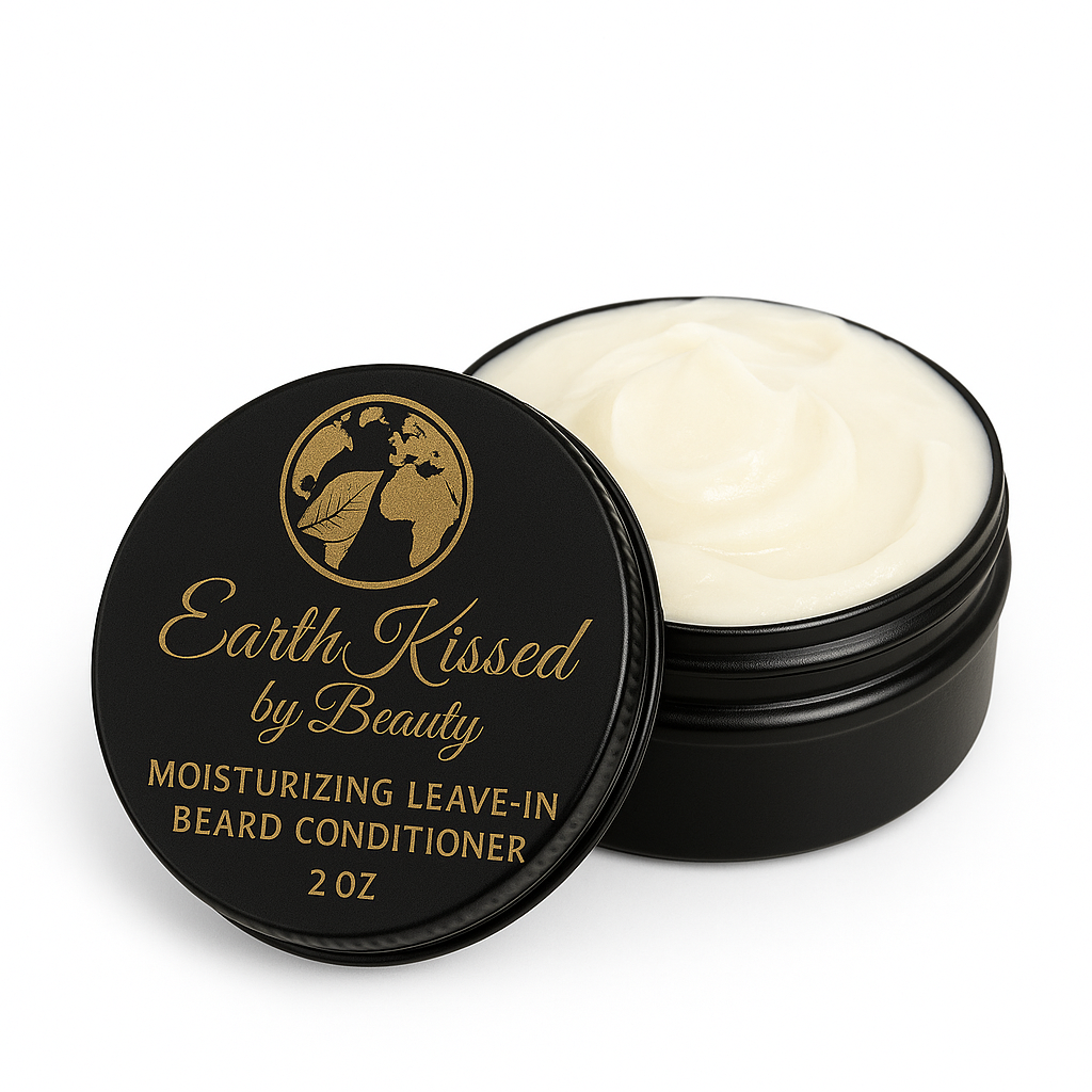 Earth Kissed by Beauty Moisturizing Leave-In Beard Conditioner BA _0