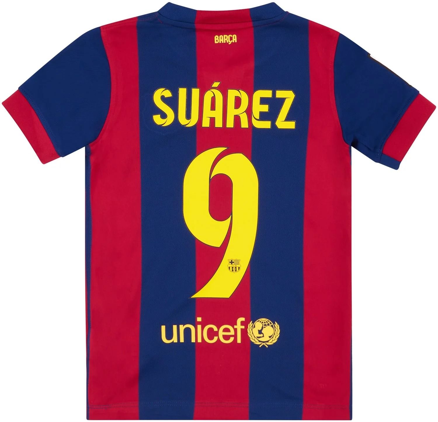 Barcelona 2014/15 Home Shirt (Red/Navy)_5