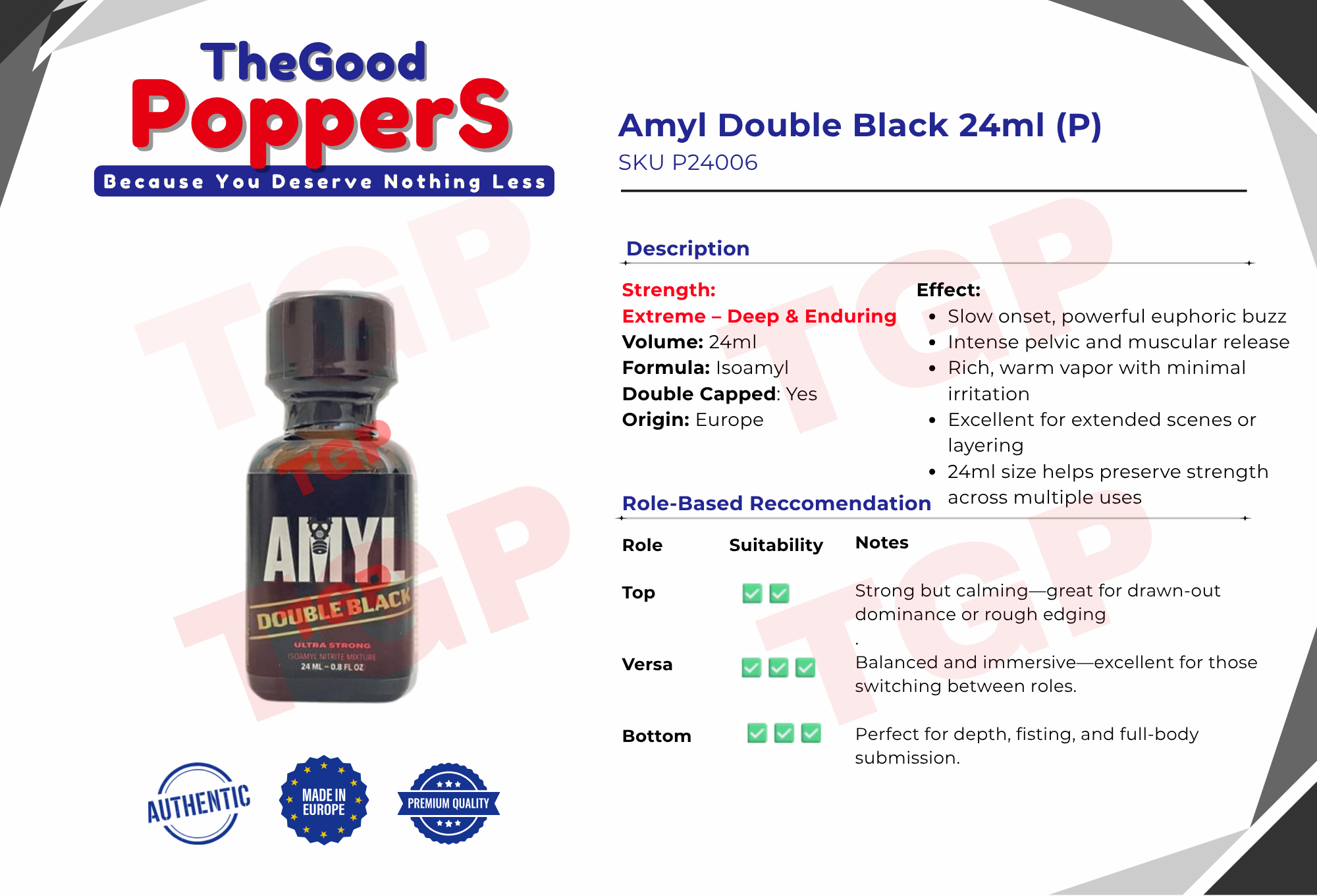 Amyl Double Black 24ml (P)_0