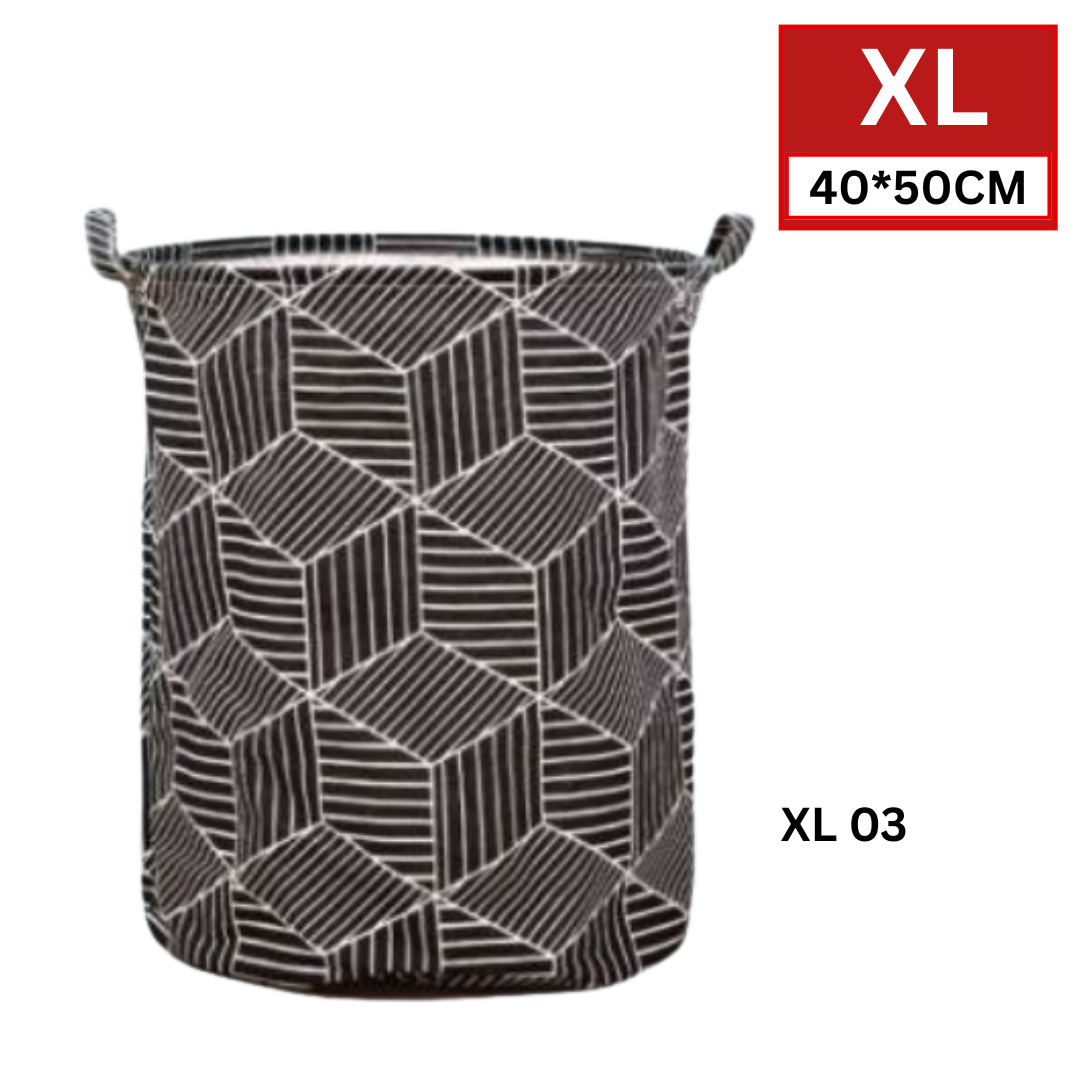 LAUNDRY TOY BASKET BAG - XL 40*50CM (BAKUL BAJU)_8