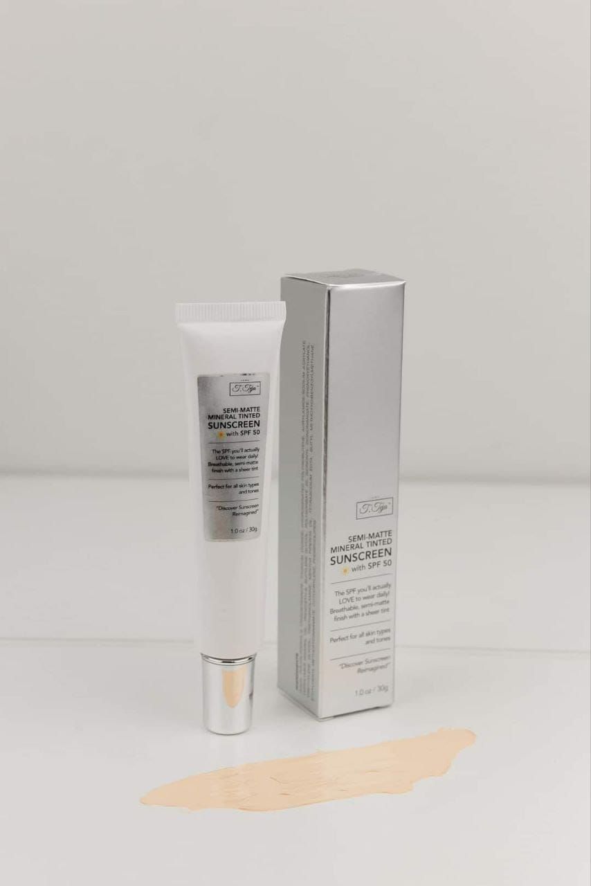 JTT Semi-Matte Mineral Tinted Sunscreen with SPF50 30g_0