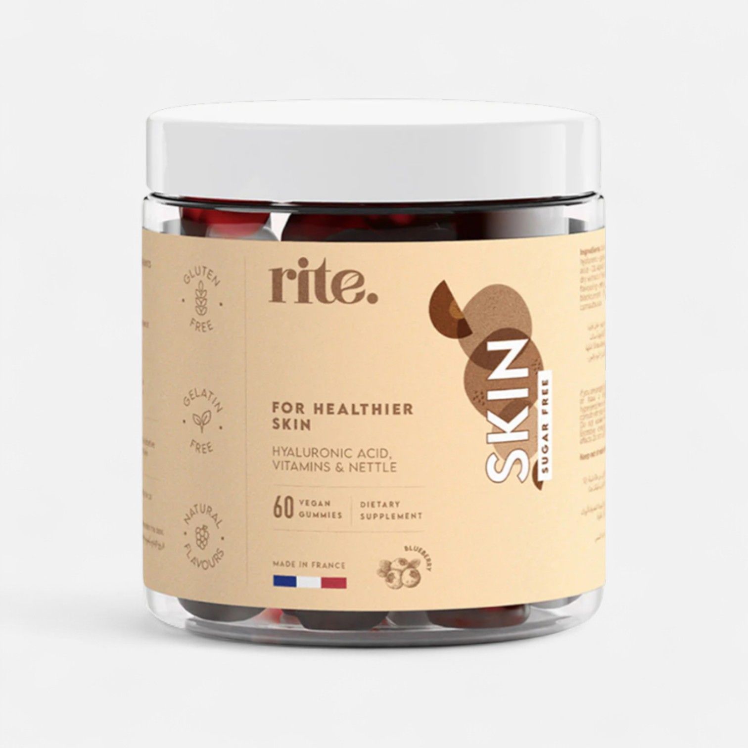 Rite Skin Gummies 60's_0