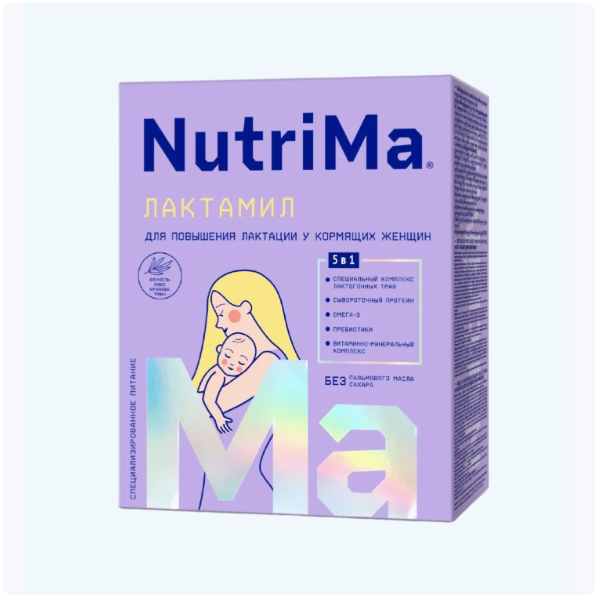 Хуроки кудакона  NutriMa Лактамил (Дет/смесь) 5в1 350г_0