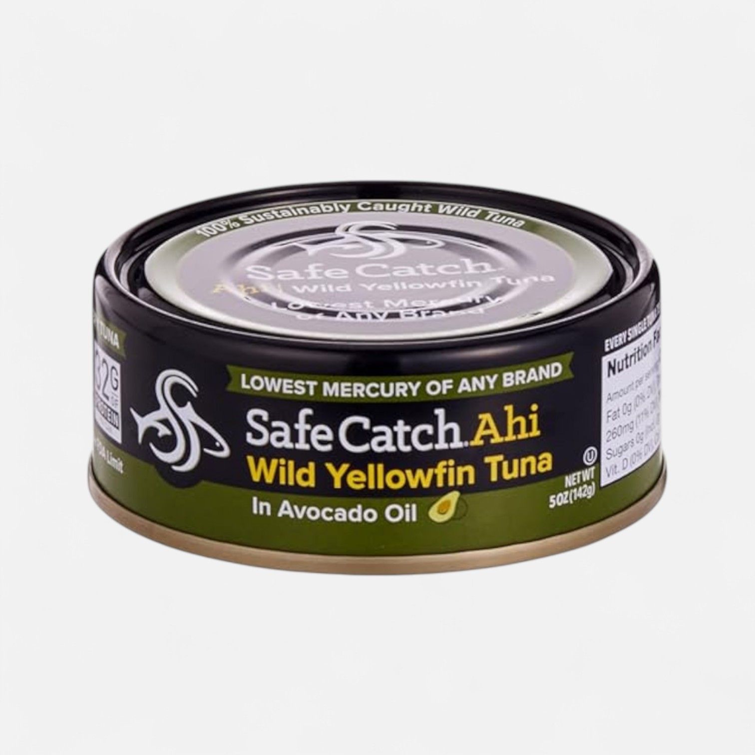 Safe Catch Ahi Yellowfin Tuna In Avacado Oil 142g_0