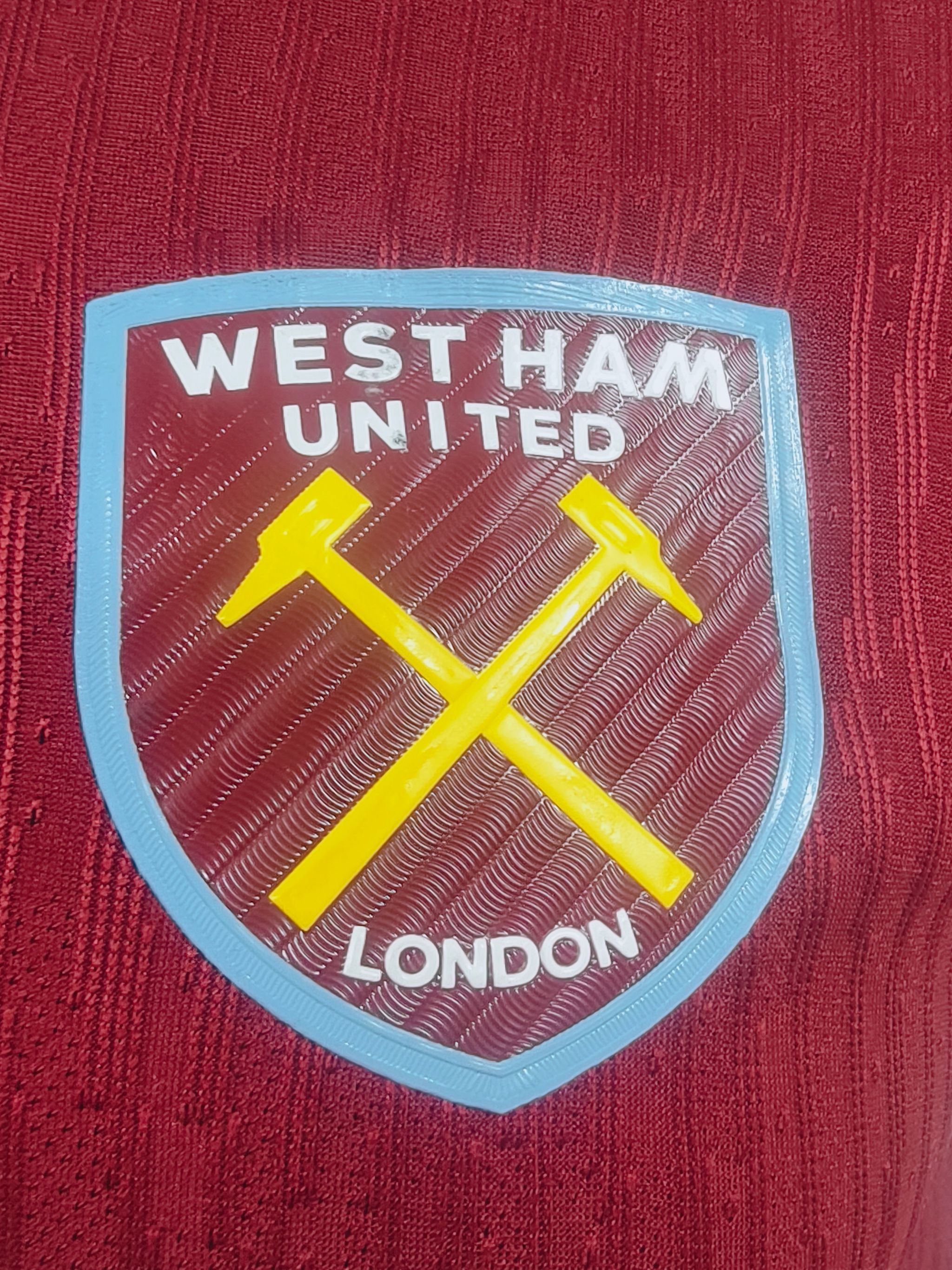 West Ham 2025/26 Home Shirt (Claret / White / Sky blue)_2