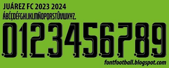 Font Vector Juárez FC 2023 2024 kit_0