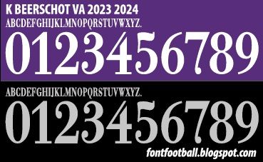 Font Vector K Beerschot VA 2023 2024 kit_0