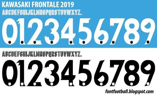 Font Vector Kawasaki Frontale 2019 kit_0