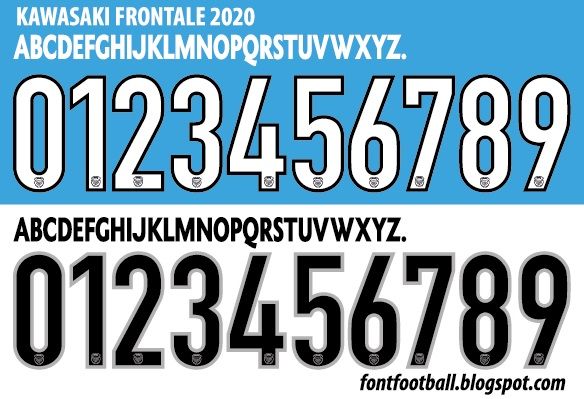 Font Vector Kawasaki Frontale 2020 kit_0
