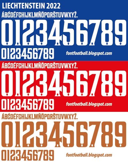 Font Vector Liechtenstein 2022 kit_0