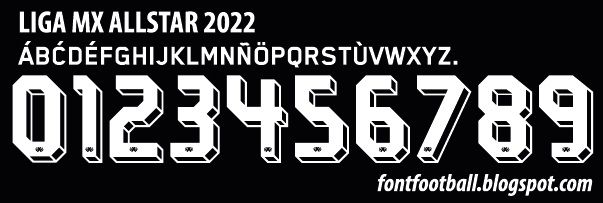 Font Vector Liga MX All Star 2022 kit_0