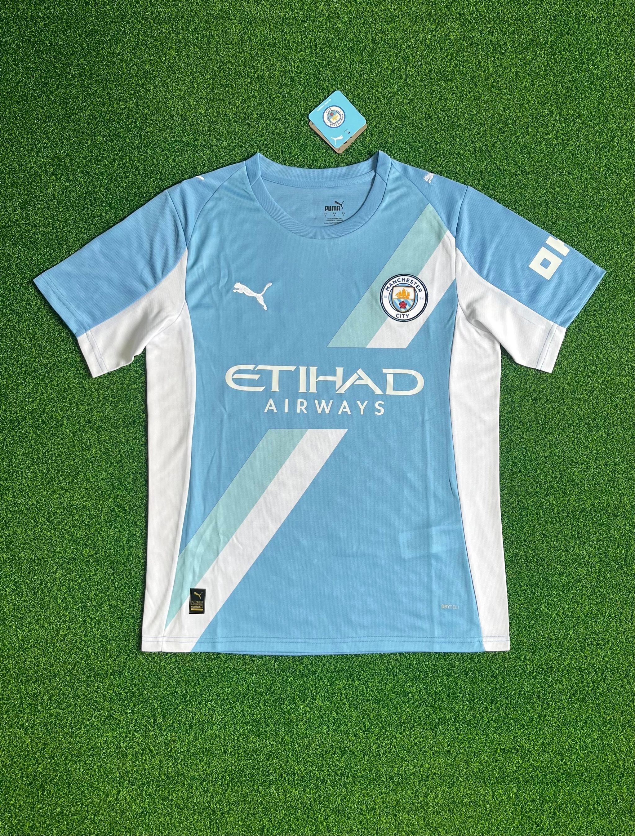 Manchester City 2025/26 Home Shirt (Sky blue / White)_9