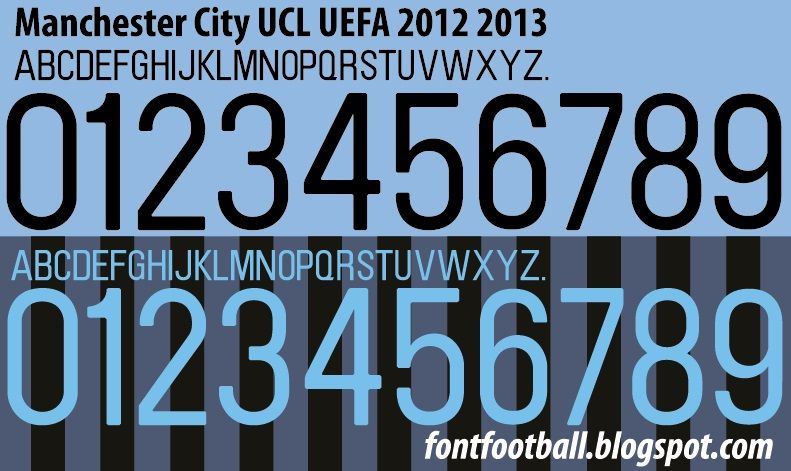 Font Vector Manchester City UCL 2012 2013 kit_0