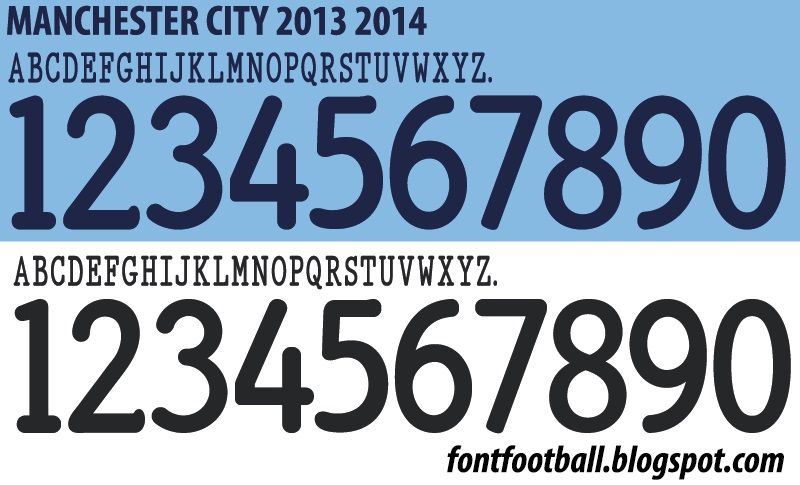 Font Vector Manchester City 2013 2014 kit_0