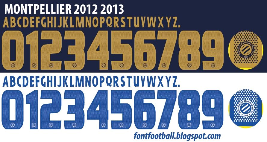 Font Vector Montpellier 2012 2013 kit_0