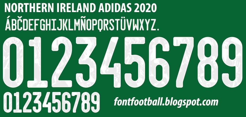 Font Vector Northern Ireland 2020 kit_0