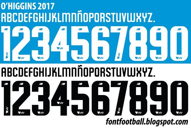 Font Vector O'Higgins 2017 kit_0
