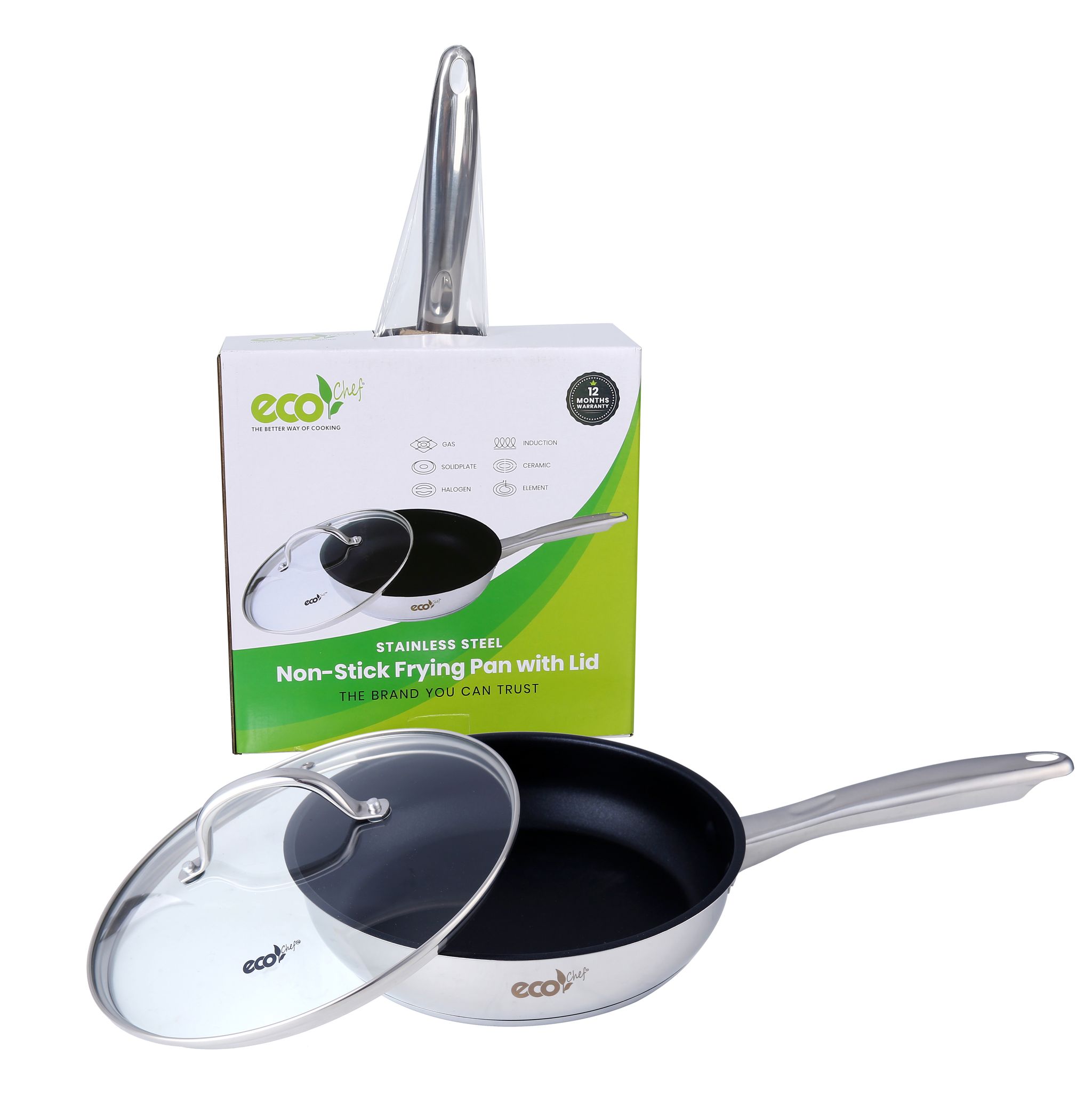 Non-Stick Stainless Steel Frying Pan_1