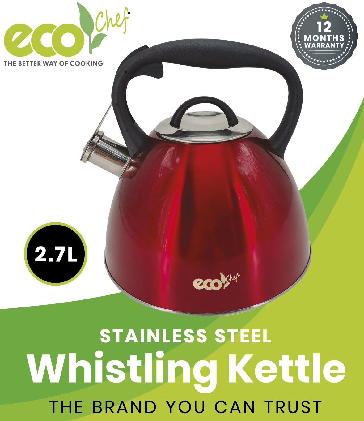 2.7ℓ Stainless Steel Whistling Kettles_0