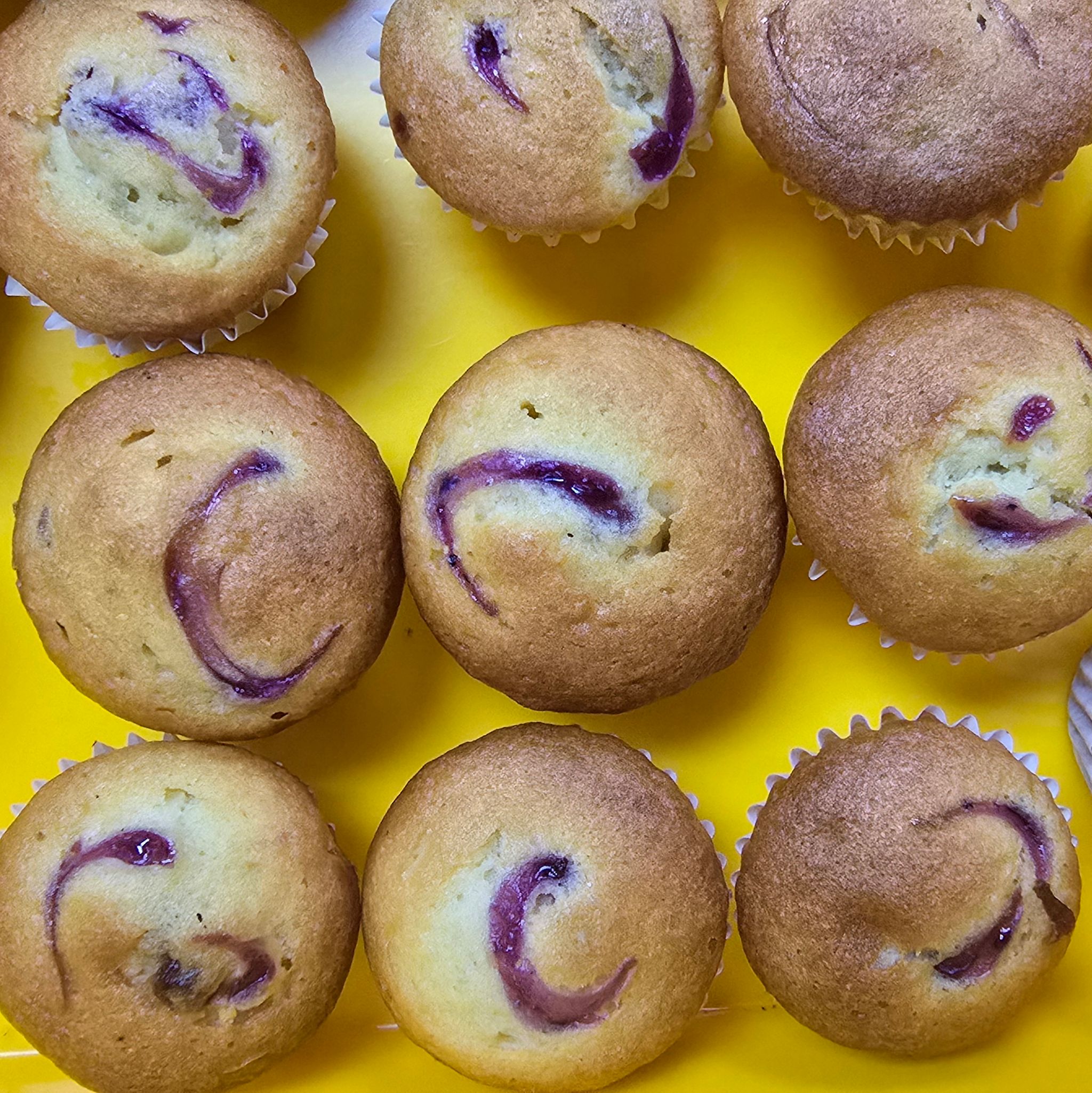 Mini Pastry - Mini Blueberry Muffin (96pcs/tray)_0