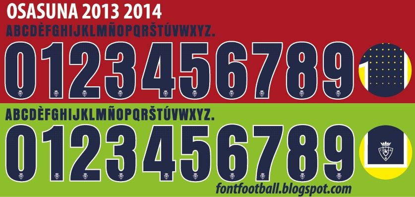 Font Vector Osasuna 2013 2014 kit_0