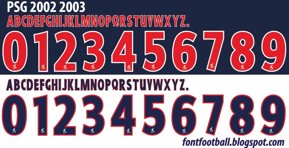Font Vector PSG LFP 2002 2003 kit_0