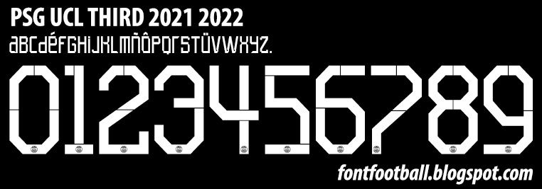 Font Vector PSG 3rd UCL 2021 2022 Shirt_0