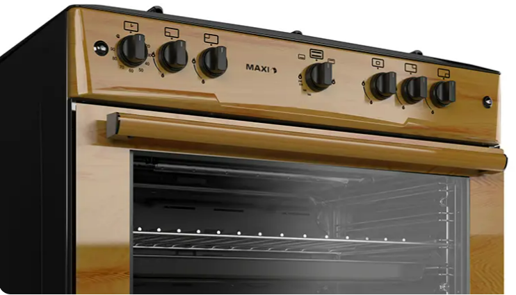 MAXI 60x90 Cooker (5-Burner) Wood  _2