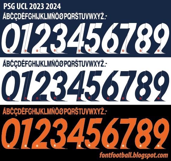 Font Vector PSG UCL 2023 2024 kit_0