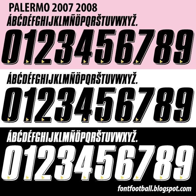 Font Vector Palermo 2007 2008 kit_0