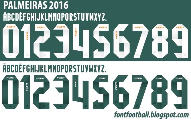 Font Vector Palmeiras 2016 kit_0