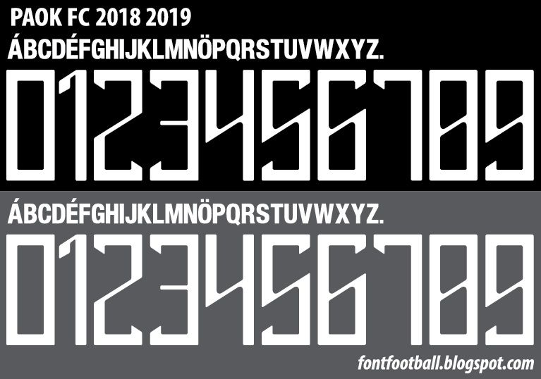 Font Vector Paok FC 2018 2019 kit_0