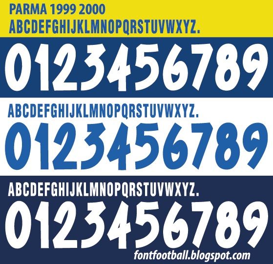 Font Vector Parma 1999 2000 kit_0