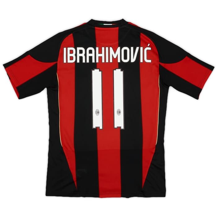 Ac Milan 2010/11 Home Shirt (Red/black)_3
